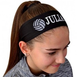 Headbands Volleyball TIE Back Moisture Wicking Headband Personalized with The Embroidered Name of Your Choice - CH12NZ7L704 $...