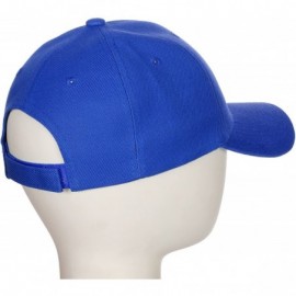 Baseball Caps Classic Baseball Hat Custom A to Z Initial Team Letter- Blue Cap White Black - Letter Z - C618IDU9D8X $12.65