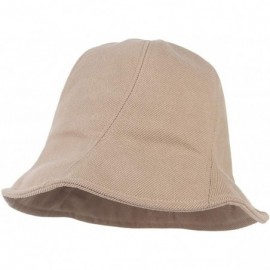 Bucket Hats Women Fashion Bucket Cloche Hat Twill Corduroy Fisherman Hat Packable Casual Autumn Winter Hat - Khaki - C518AID6...