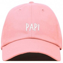 Baseball Caps Papi Daddy Baseball Cap- Embroidered Dad Hat- Unstructured Six Panel- Adjustable Strap (Multiple Colors) - CF18...