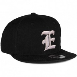 Baseball Caps Snapback Hat Raised 3D Embroidery Letter Baseball Cap Hiphop Headwear - E - CJ11WND4D11 $8.98