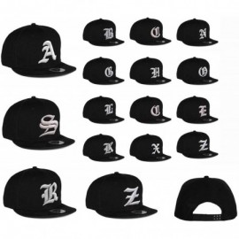 Baseball Caps Snapback Hat Raised 3D Embroidery Letter Baseball Cap Hiphop Headwear - E - CJ11WND4D11 $8.98