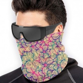 Balaclavas Face Mask Custom flower 3D Seamless Half Face Bandanas Balaclava - Style20 - CE197Y4TSYS $13.14