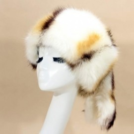 Headbands Womens Winter Hat Faux Fur Headband Cap Headgear Earwarmer Earmuff Snow Hat - D-white - CI18LZ8MS8N $13.50