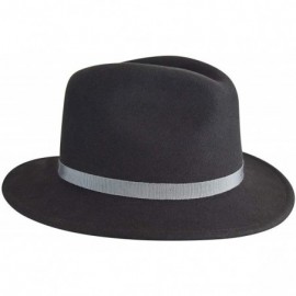 Fedoras Wilton Fedora Hat - Slate - CZ182T7S759 $48.61