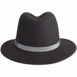 Fedoras Wilton Fedora Hat - Slate - CZ182T7S759 $48.61