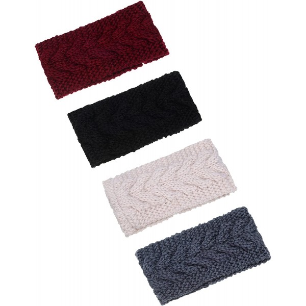 Cold Weather Headbands Headbands Braided Headband Crochet - CS188N3UOI8 $12.94