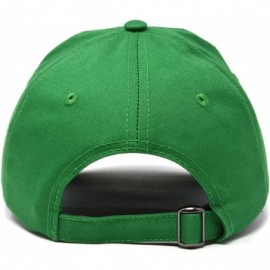 Baseball Caps Hummingbird Hat Baseball Cap Mom Nature Wildlife Birdwatcher Gift - Kelly Green - C118SL6EQNG $17.11