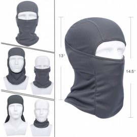 Balaclavas Balaclava - Windproof Mask Adjustable Face Head Warmer for Skiing- Cycling- Motorcycle Outdoor Sports - CR11NSU39G...