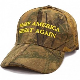 Baseball Caps Camo Style Trump Hat 2020 Campaign Hat Make America Great Again - Green - CT18QNAHQ87 $7.34