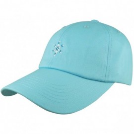 Baseball Caps Blue Snow Queen Dad Hat - C218TOHXA78 $16.65