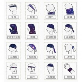 Balaclavas Star Sky Printted Seamless Neck Gaiter- Headwrap- Balaclava- Helmet Liner Face Mask Bandanas for Dust - Ks14 - C11...