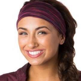 Headbands Adjustable Cute Fashion Sports Headbands Xflex Wide Hairband for Women Girls & Teens - CT18ILQ5ONH $27.01