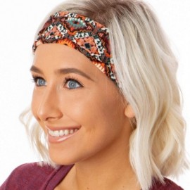 Headbands Adjustable Cute Fashion Sports Headbands Xflex Wide Hairband for Women Girls & Teens - CT18ILQ5ONH $27.01