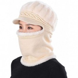 Skullies & Beanies Women Outdoor Winter Windproof Warm Beanie Cap Hats & Caps - Beige - C6194YG2836 $51.01