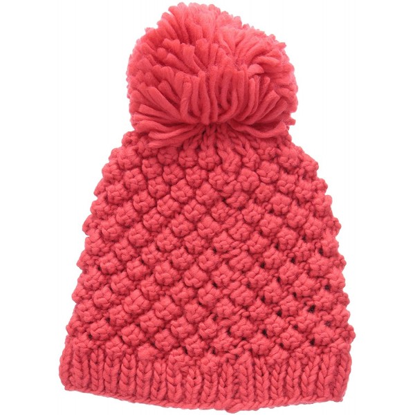 Skullies & Beanies Womens Women's Brrr Berry Hat - Hibiscus/Hibiscus - CI188ARZZQ5 $22.41