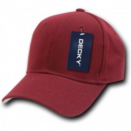 Baseball Caps Fitted Cap - Maroon - CZ118F6E3V5 $12.54