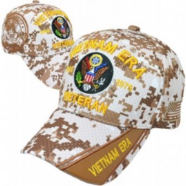 Baseball Caps Vietnam ERA Veteran Cap and BCAH Bumper Sticker Embroidered Mens Military Hat - Desert Digital Era Camouflage -...