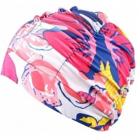 Skullies & Beanies Unisex Swimming Hat Men Women Bathing Cap Long Hair Girls Stretchy Beanies - Multicolor H - CZ189HQLIWE $1...