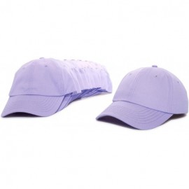 Baseball Caps Baseball Cap Mens Trucker Hat Dad Hats Caps for Women 12 Pack - Lavender - CQ18IE3M7AK $25.14