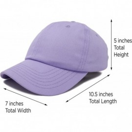 Baseball Caps Baseball Cap Mens Trucker Hat Dad Hats Caps for Women 12 Pack - Lavender - CQ18IE3M7AK $25.14