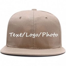 Baseball Caps Snapback Personalized Outdoors Picture Baseball - Khaki - CZ18I8XTYT2 $12.55