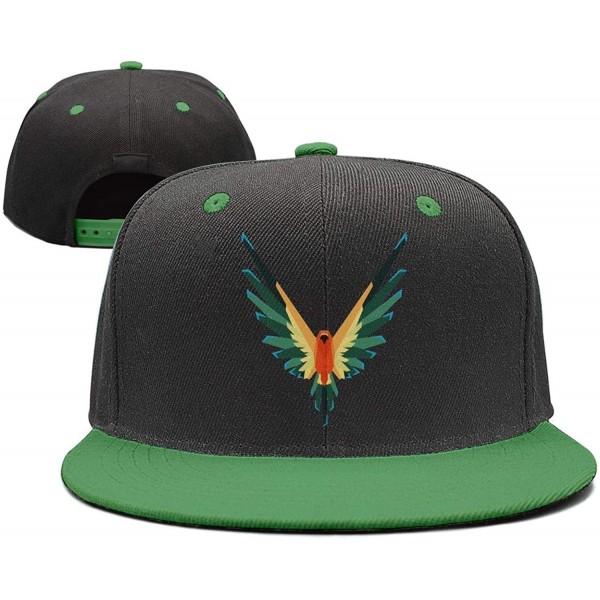 Baseball Caps Maverick Bird Logo Black Cap Hat One Size Snapback - 0logan Sun Conure-16 - CZ18LT64OO6 $19.55