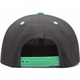 Baseball Caps Maverick Bird Logo Black Cap Hat One Size Snapback - 0logan Sun Conure-16 - CZ18LT64OO6 $19.55