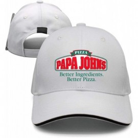 Baseball Caps Cap Adjustable Sports papa Loves Pizza Vintage Snapback hat - Papa Loves Pizza-12 - CM18HXQQXLM $36.95
