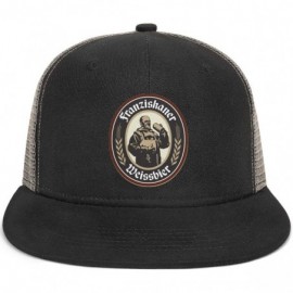 Baseball Caps Unisex Flat Hat Franziskaner-Weissbier- Lightweight Comfortable Adjustable Trucker Hat - Charcoal-gray-58 - C11...