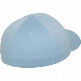 Baseball Caps Men's Wooly Combed - Carolina Blue - CY11JK8PB9F $18.73