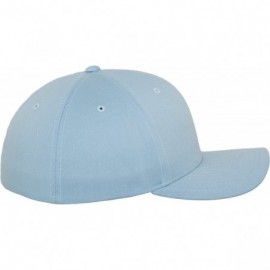 Baseball Caps Men's Wooly Combed - Carolina Blue - CY11JK8PB9F $18.73