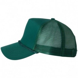 Baseball Caps Five-Panel Trucker Cap - Forest - C211FAFAURN $7.79