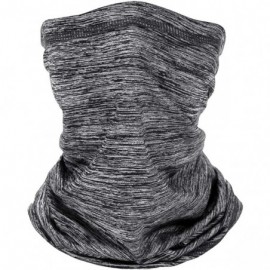 Balaclavas Face Mask Bandanas-UV Protection Neck Gaiter Face Scarf Face Mask 12+ Ways to Wears - Gray - CW18OYYDNAL $10.31