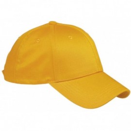Baseball Caps 6-Panel Structured Twill Cap (BX020) - Athletic Gold - C1115S2KUFR $8.06