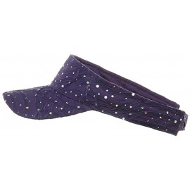 Visors Glitter Visor-Purple - CC111GHV56B $17.24