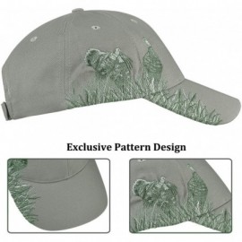 Baseball Caps Men's Hunting Fishing Hat Camo Series Adjustable Mesh Ball Cap 3D Embroidered - Sage Turkey - CK18OQN4TA6 $11.72