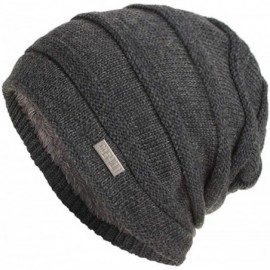 Cowboy Hats Unisex Knit Cap Hedging Head Hat Beanie Cap Warm Outdoor Fashion Hat - Gray - CH18LY4HMAN $10.10