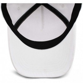 Baseball Caps Mens Womens Casual Adjustable Summer Snapback Caps - White-22 - CR18OZ45O4M $18.20