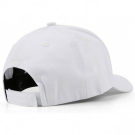 Baseball Caps Mens Womens Casual Adjustable Summer Snapback Caps - White-22 - CR18OZ45O4M $18.20