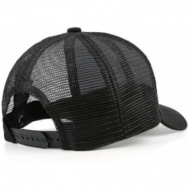 Baseball Caps Mens Popular Sport Hat Baseball Cap Trucker Hat - Black-3 - CC18WNGDL4C $15.68