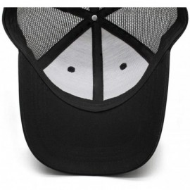 Baseball Caps Mens Popular Sport Hat Baseball Cap Trucker Hat - Black-3 - CC18WNGDL4C $15.68