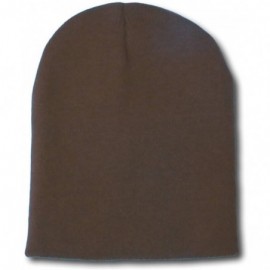 Skullies & Beanies Blank Short Winter Beanie - C5112ICVUAD $7.72