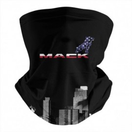 Balaclavas Mens Womens Mack-Trucks-Symbol-Logo-Neck Gaiter Multifunctional Face Cover Reusable - White-167 - C919853X9HG $17.99