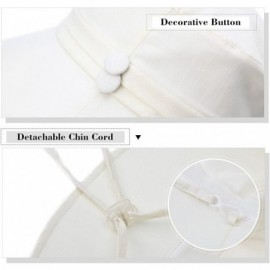 Bucket Hats Bucket Cord Sun Summer Beach Hat Wide Brim for Women Foldable UPF 50+ - 89024_black - CD17YX8CM26 $23.06