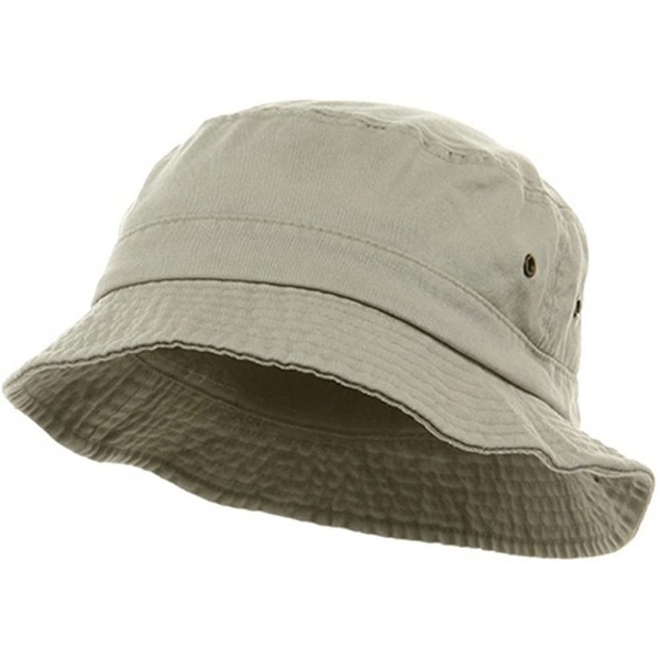 Sun Hats Washed Hats- Royal Medium/Large - Beige - CX111C78HAV $15.58