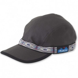 Rain Hats Unisex Strapcap - Charcoal - C018Z4X6GHG $35.96