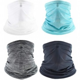 Balaclavas Seamless Face Mask Bandanas- Neck Gaiters for Dust- Outdoors- Festivals- Sports- Fishing - Grey - CP199DUXLID $11.01