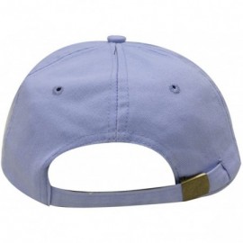 Baseball Caps Crown Cotton Baseball Dad Cap - Sky - C217YQR645D $11.24