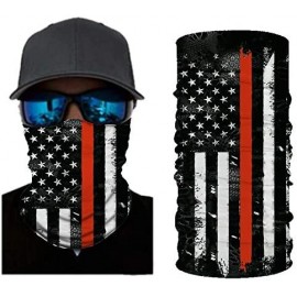 Balaclavas Stripes USA Flag Print Balaclava and Cool Skull Stars for Men Women Dust Wind Mask Neck Gaiter - Cy-wftj-119 - CZ1...